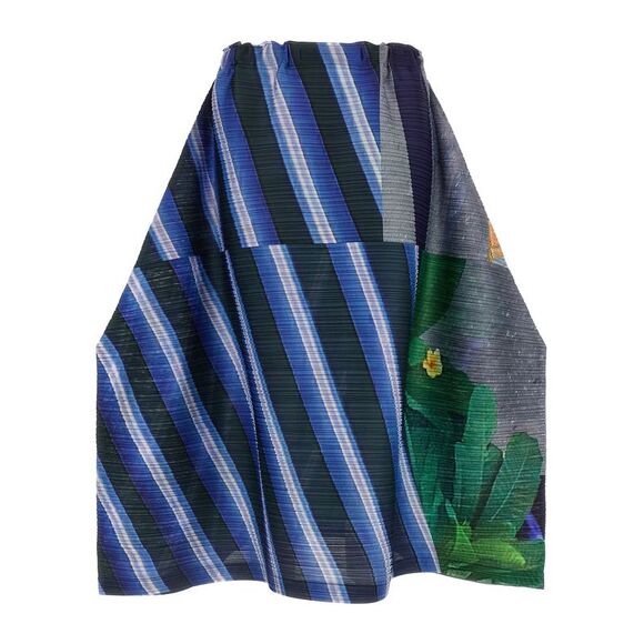 Pleats Please Issey Miyake Women 'City Collage' Skirt